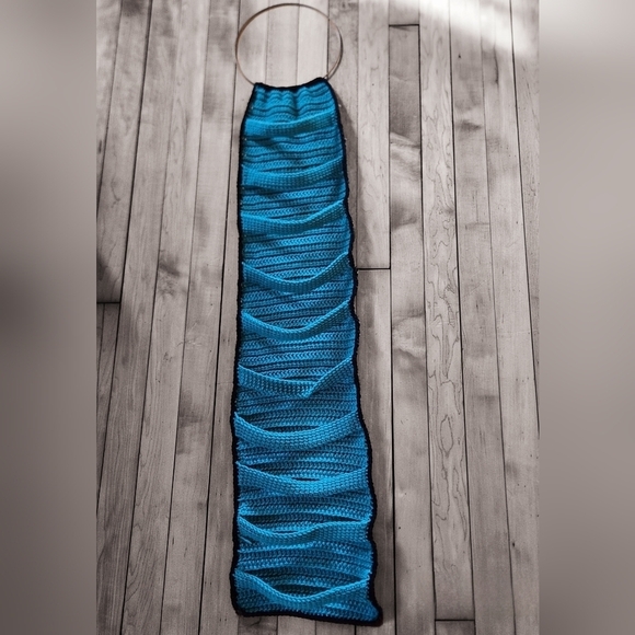 Handmade Crocheted Hat Rack - Picture 2 of 2